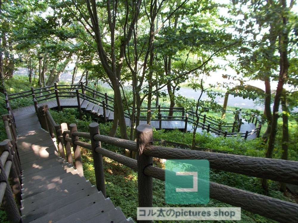 階段のある風景③10枚・1セット