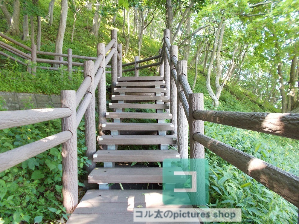 階段のある風景③10枚・1セット