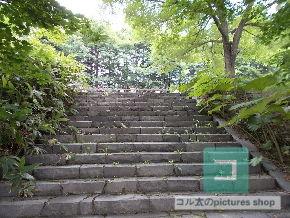 階段のある風景①10枚・1セット