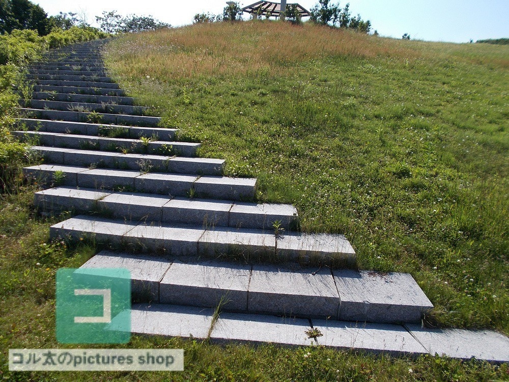 階段のある風景①10枚・1セット