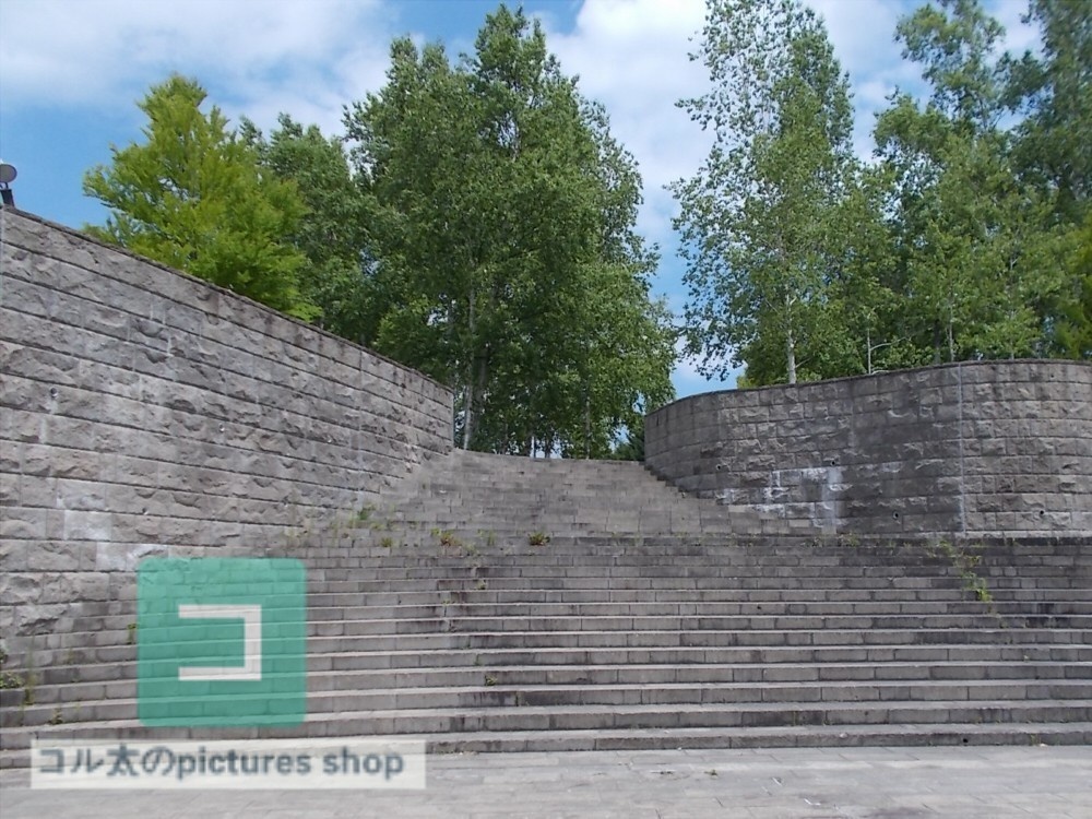 階段のある風景①10枚・1セット