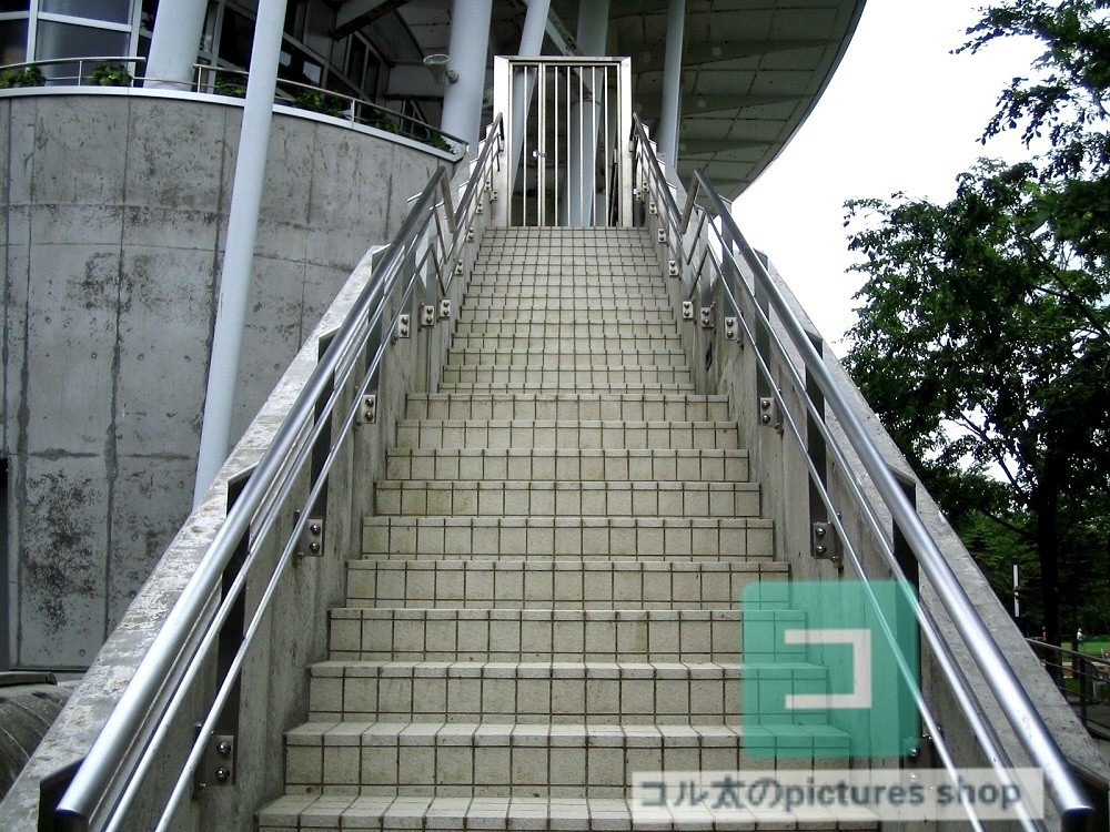 階段のある風景①10枚・1セット
