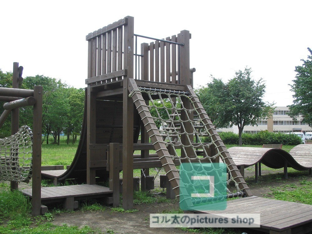 公園の風景②10枚・1セット