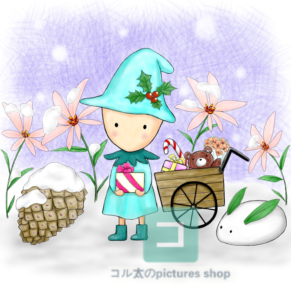 クリスマス用イラスト①