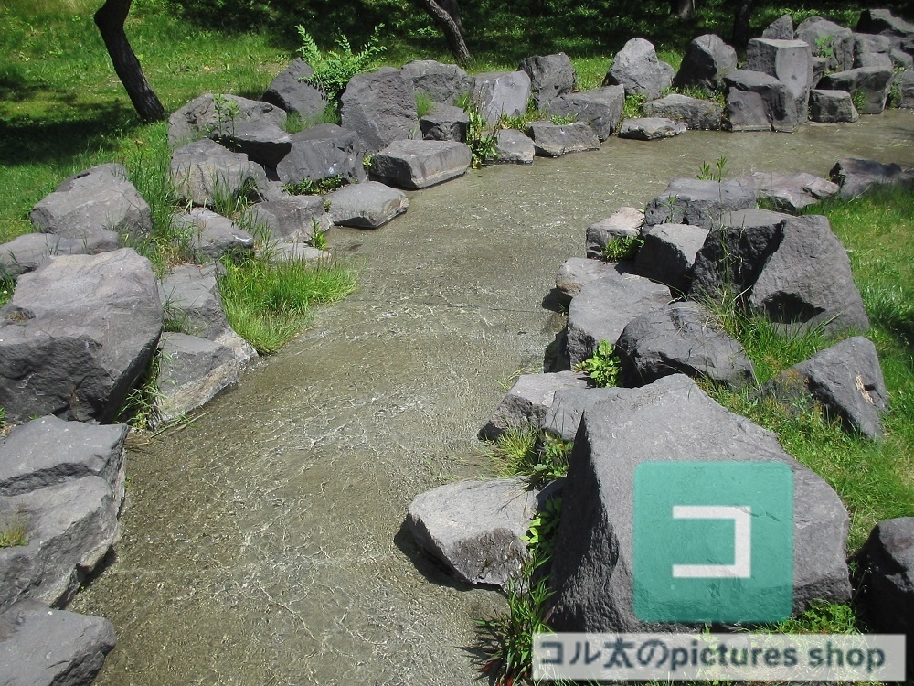 川のある風景①10枚・1セット
