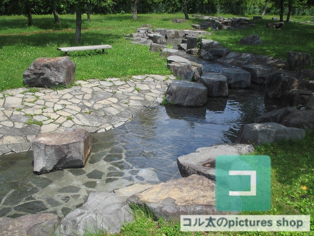 川のある風景②10枚・1セット