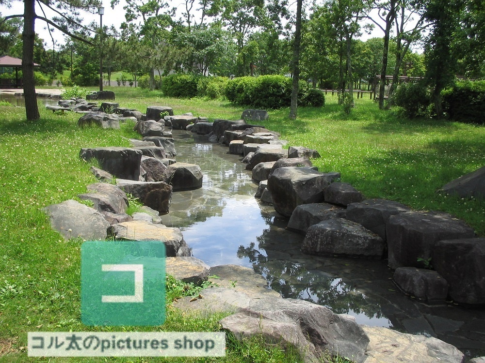 川のある風景②10枚・1セット