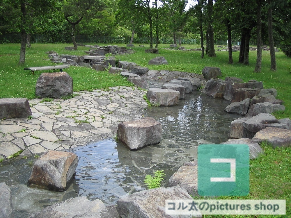 川のある風景②10枚・1セット