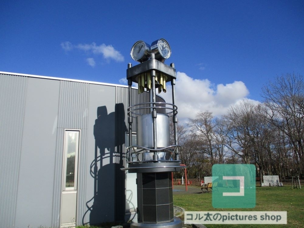 時計のある風景①10枚・1セット