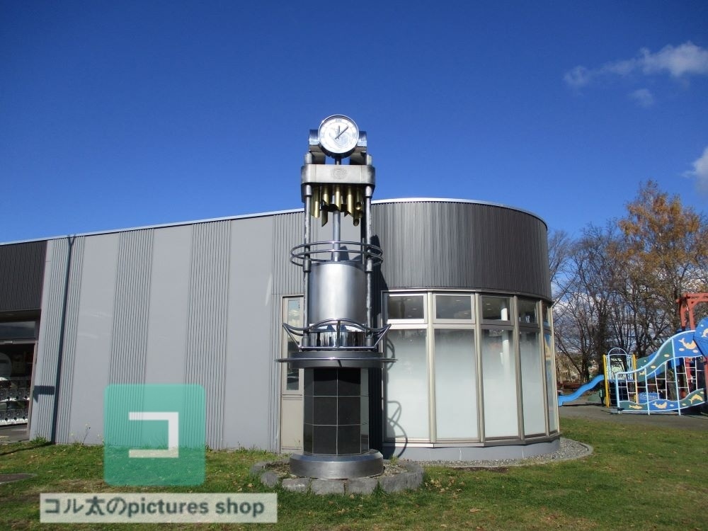 時計のある風景①10枚・1セット