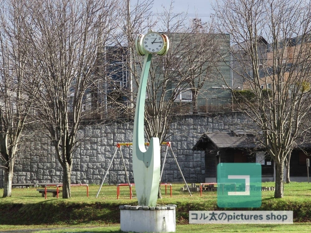 時計のある風景①10枚・1セット