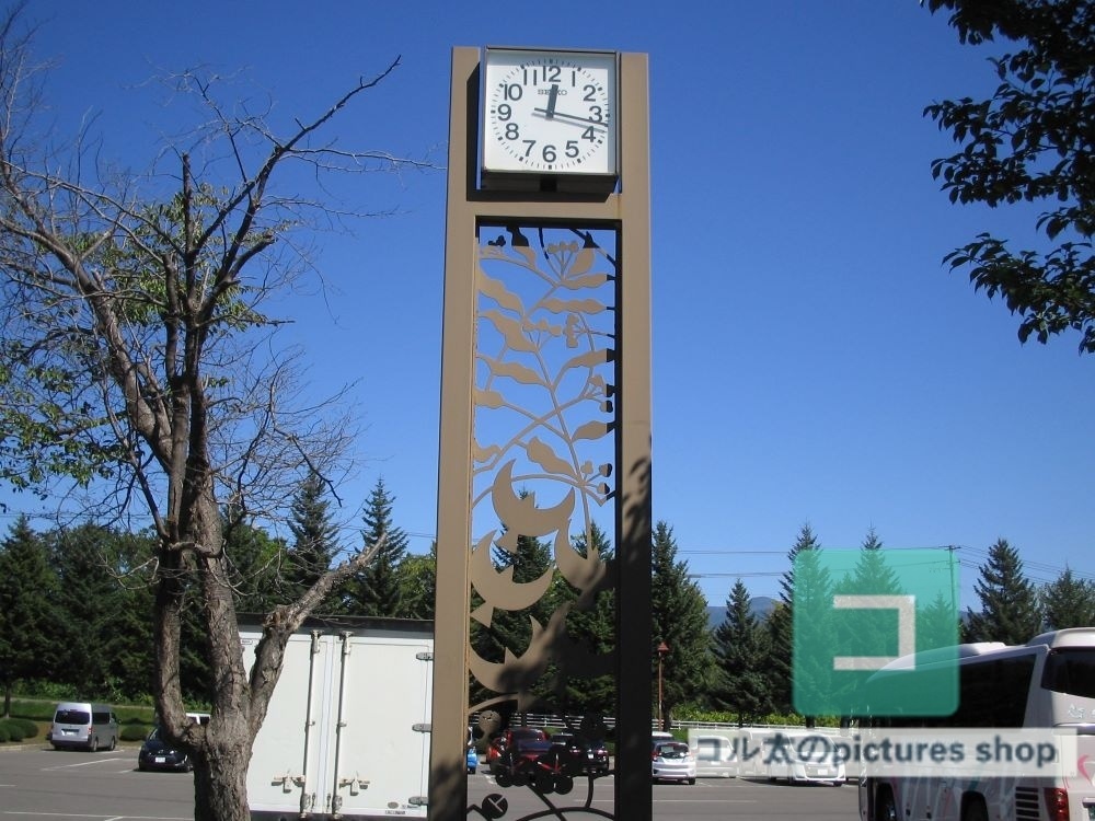 時計のある風景①10枚・1セット