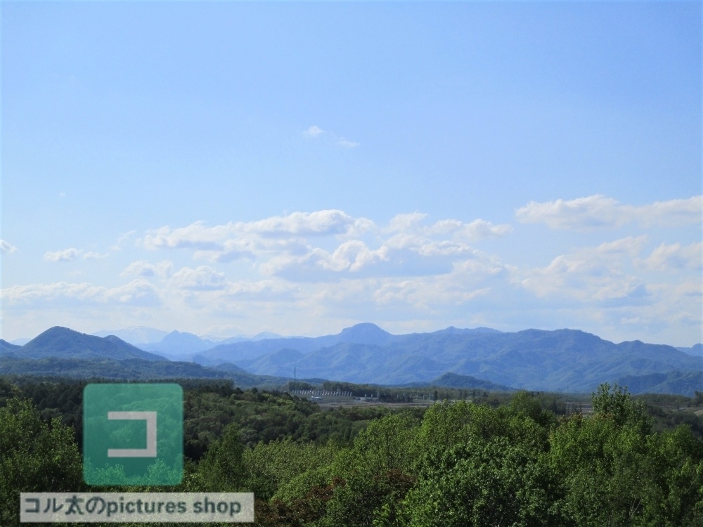 山のある風景①10枚・1セット