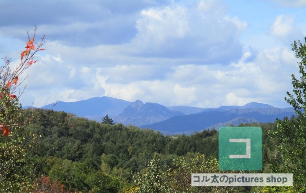 山のある風景①10枚・1セット