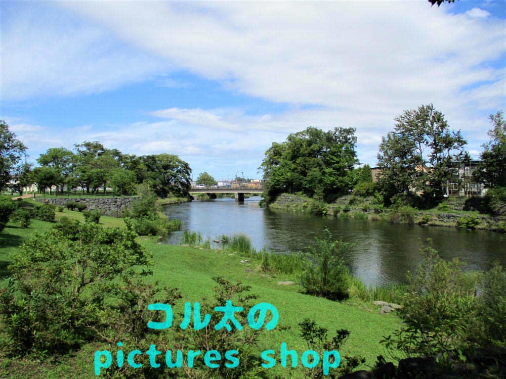 川のある風景③10枚・1セット