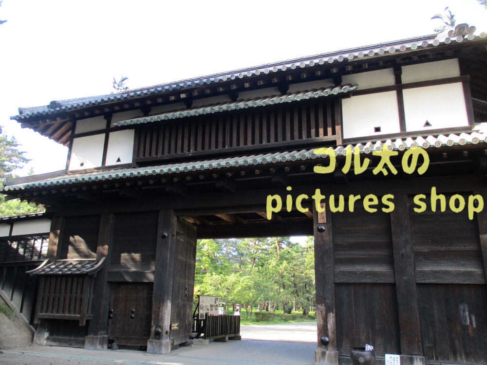日本の城と庭園の風景10枚・1セット