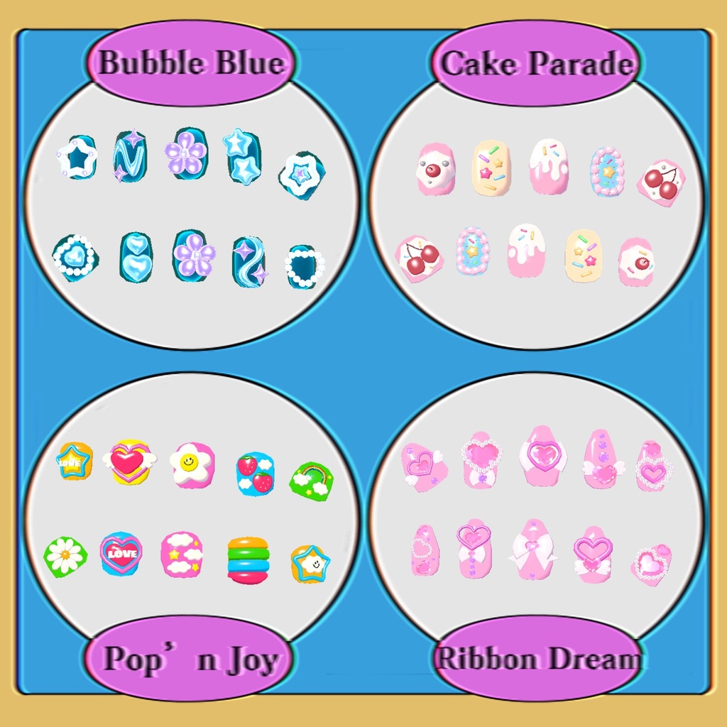 〖FREE〗Nail Party 🎉🌟 -Kipfel’s Choice-