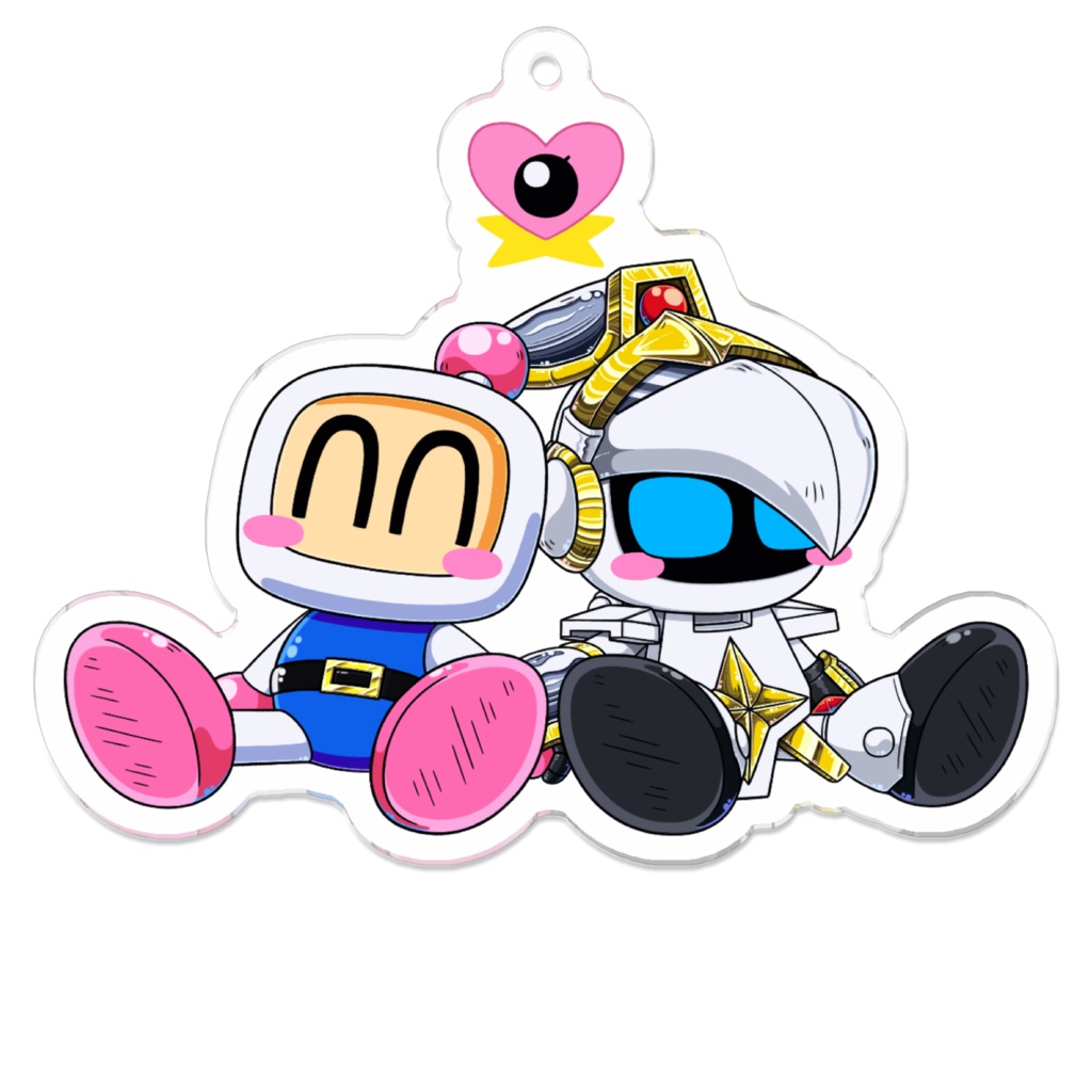 白ボンとシリウス　アクキー