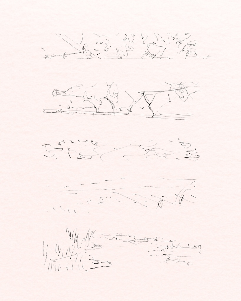 手描き落書き線素材|無料サンプル(5点)