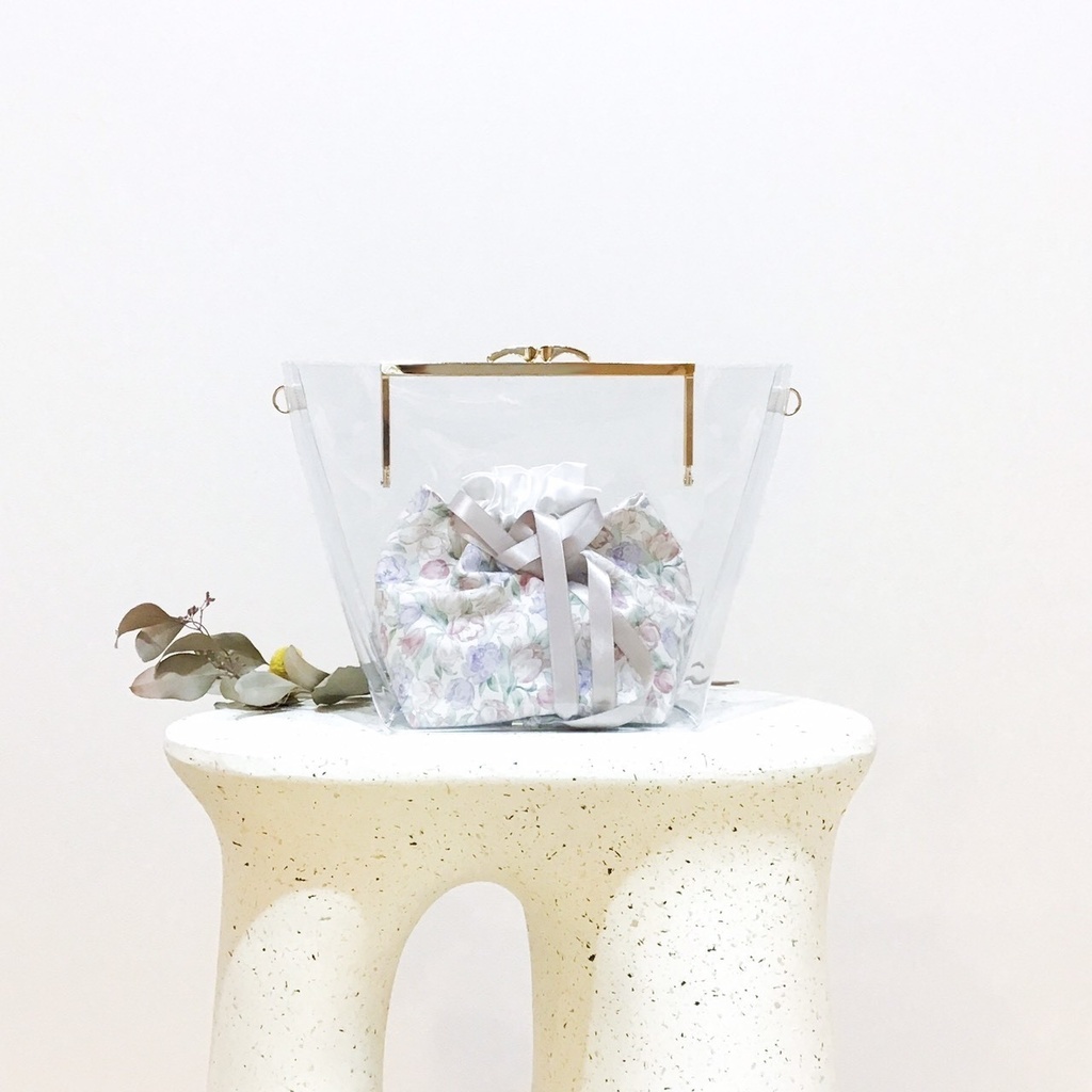 ukiashiクリアバッグ対応巾着︙今剣モデル