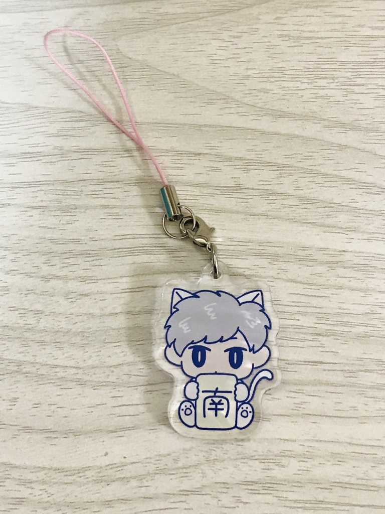 アクリルストラップ