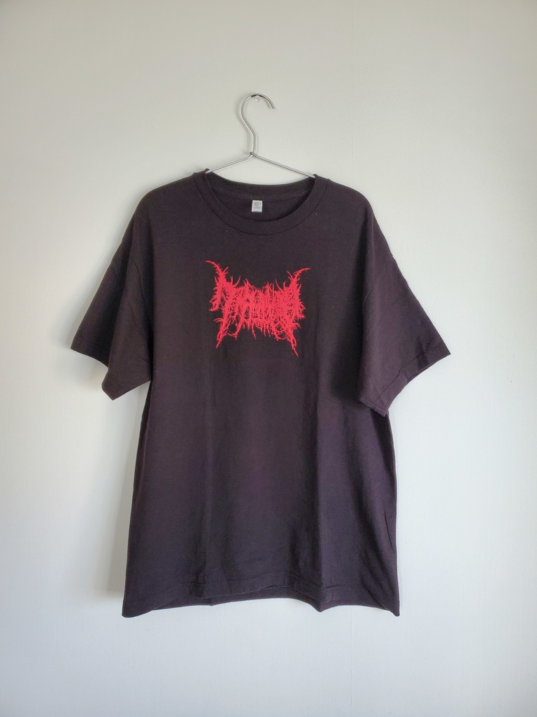 SOLD【赤】ケケケッロゴTシャツ(design by 金風呂タロウ)