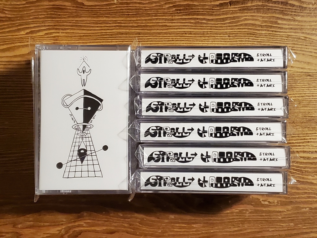 SOLD「DJ +ATARI / STROLL」カセットテープ & DLコード