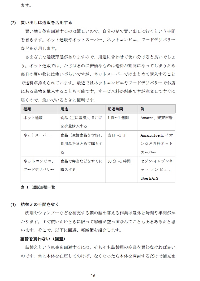 自由な時間を手に入れる スマート家事