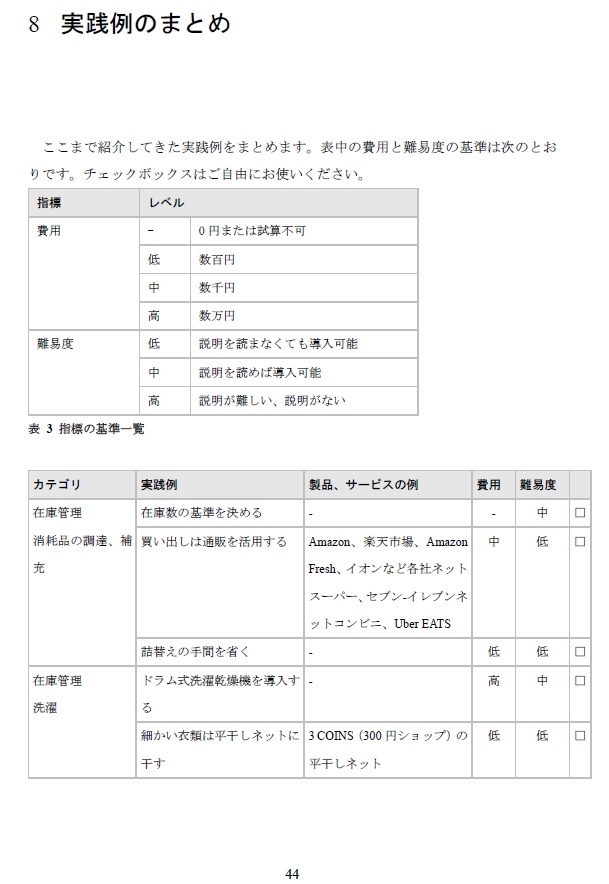 自由な時間を手に入れる スマート家事