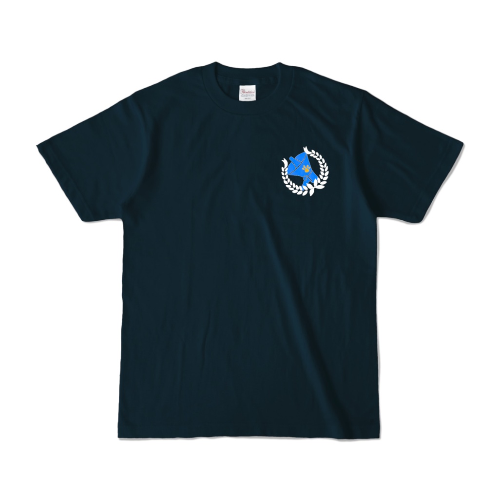 【非公式】栞葉るりイメージロゴTシャツ(ネイビー)