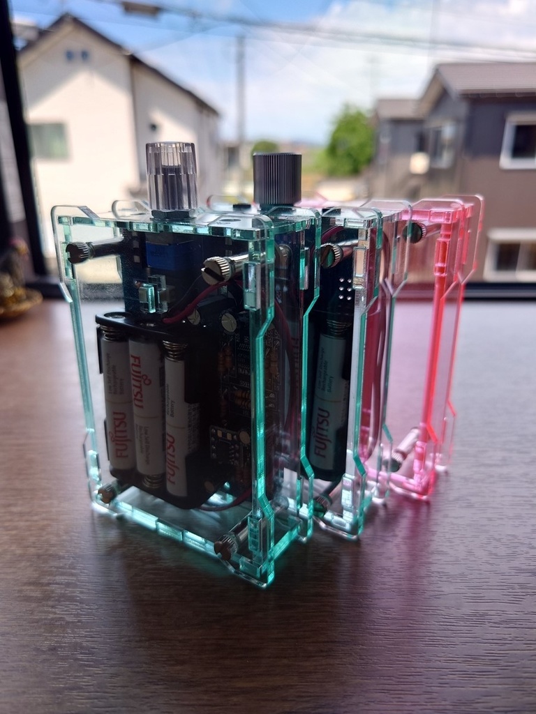 ヘッドホンアンプ 「VALKYRIE 1399」 Acrylic Enclosure