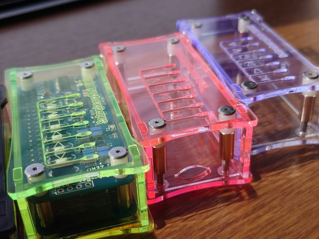 SabreberryDAC Zero2 Acrylic Enclosure