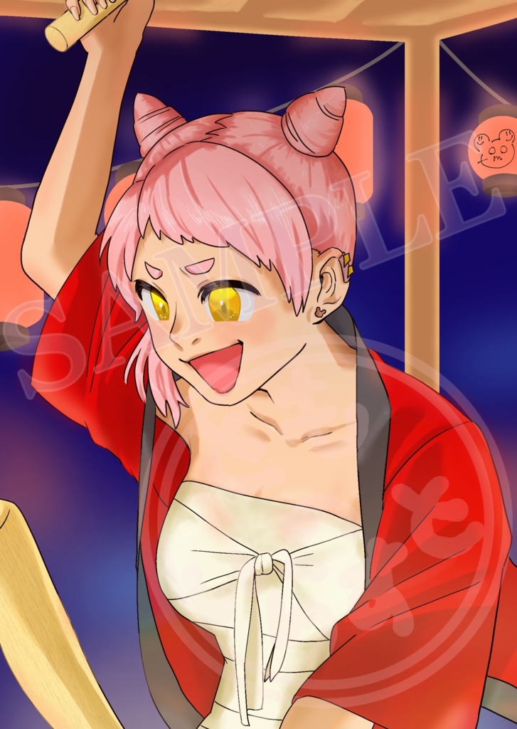 クリアファイル(☻とも☻ 夏の思い出'22)