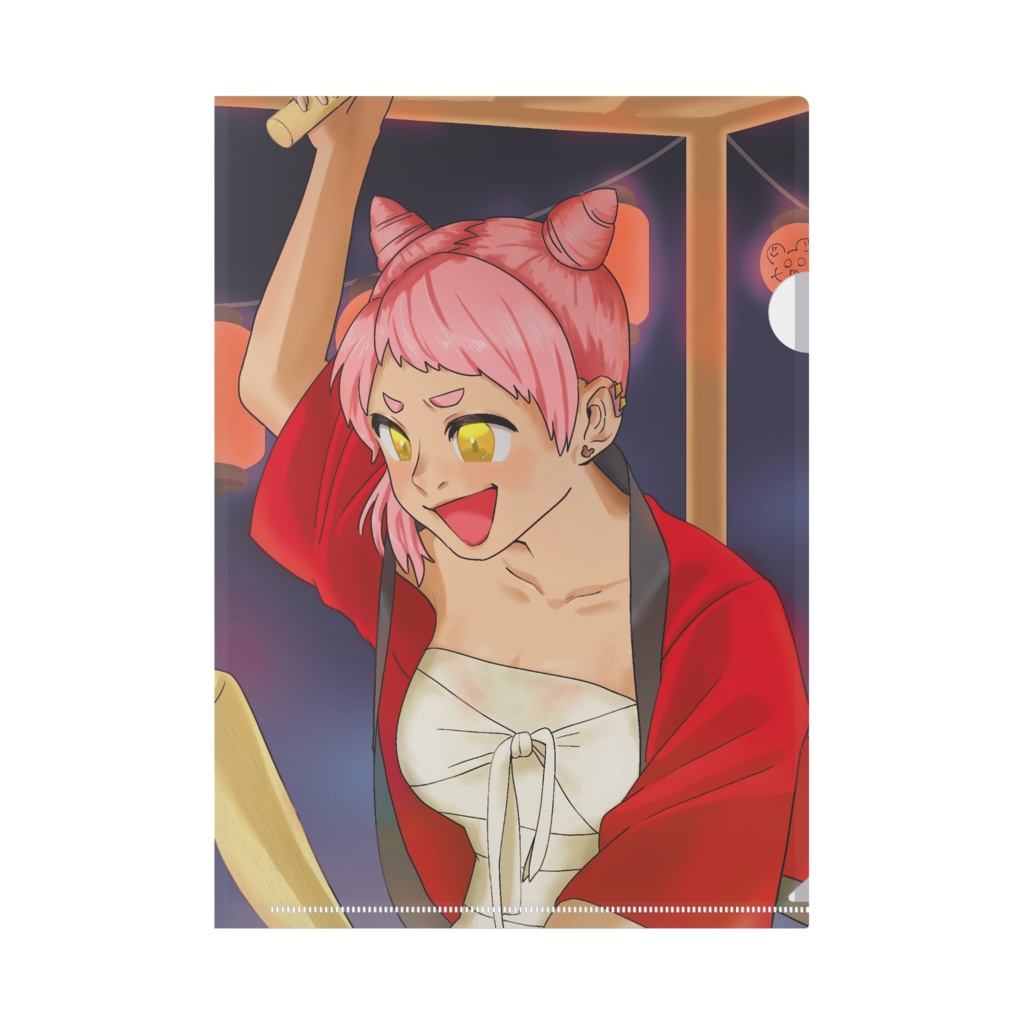 クリアファイル(☻とも☻ 夏の思い出'22)