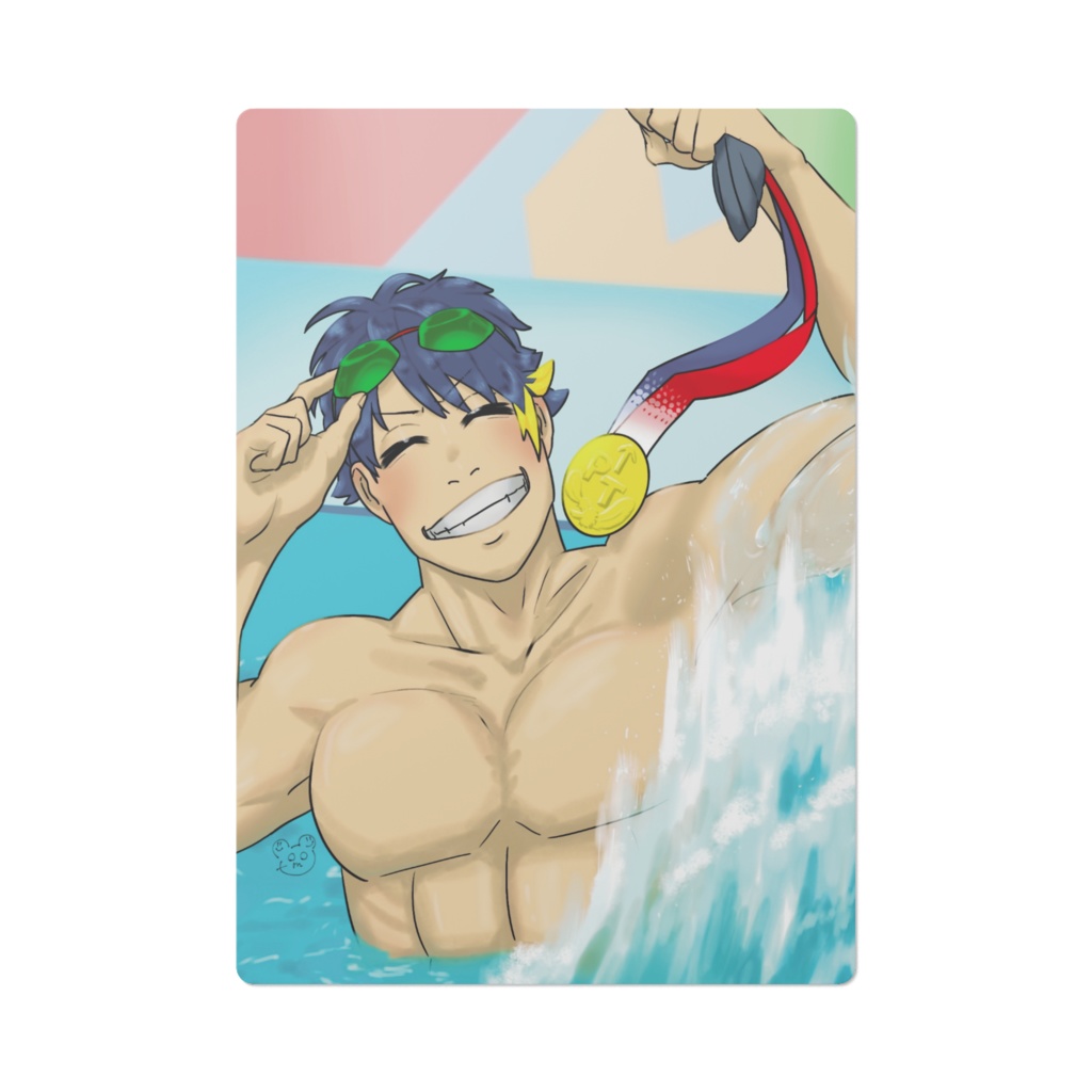 下敷き(あろはろ 夏の思い出'22)