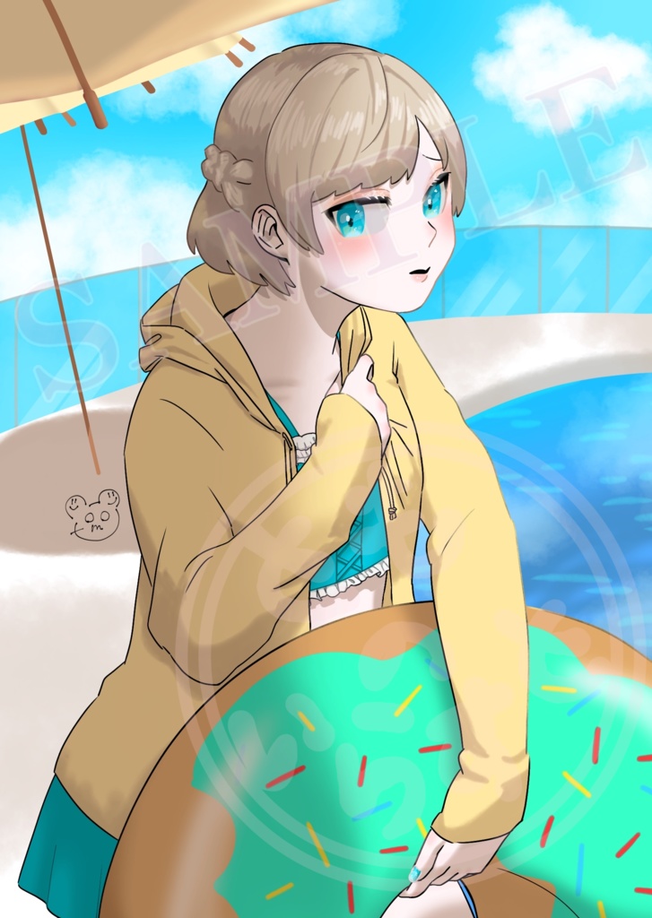 クリアファイル(ぽいど 夏の思い出'22)