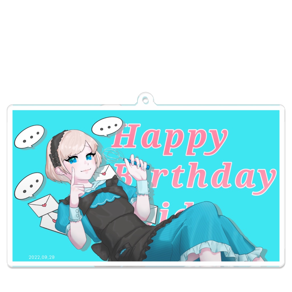 アクリルキーホルダー(ぽいどBIRTHDAY'22)