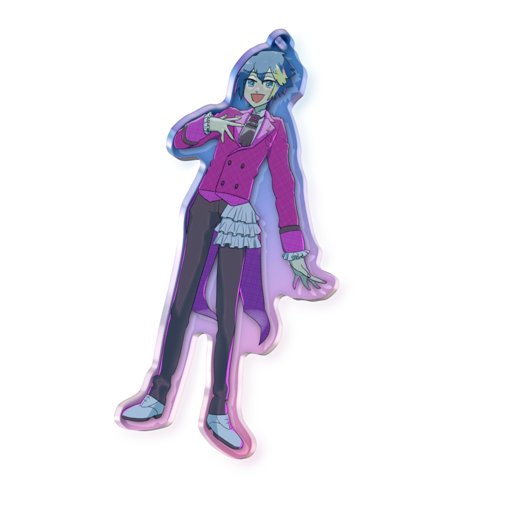 オーロラアクリルキーホルダー(あろはろ/“IDOL” Collection)