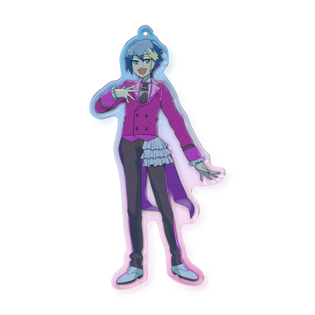 オーロラアクリルキーホルダー(あろはろ/“IDOL” Collection)