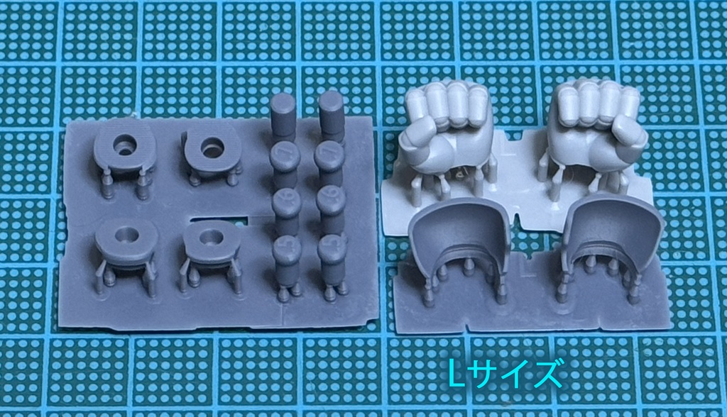 丸指タイプ 握り拳セット