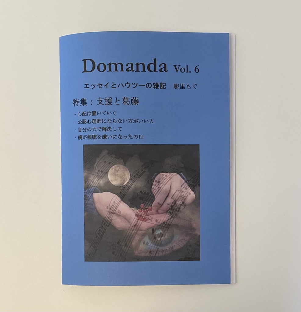 Domanda Vol. 6「支援と葛藤」