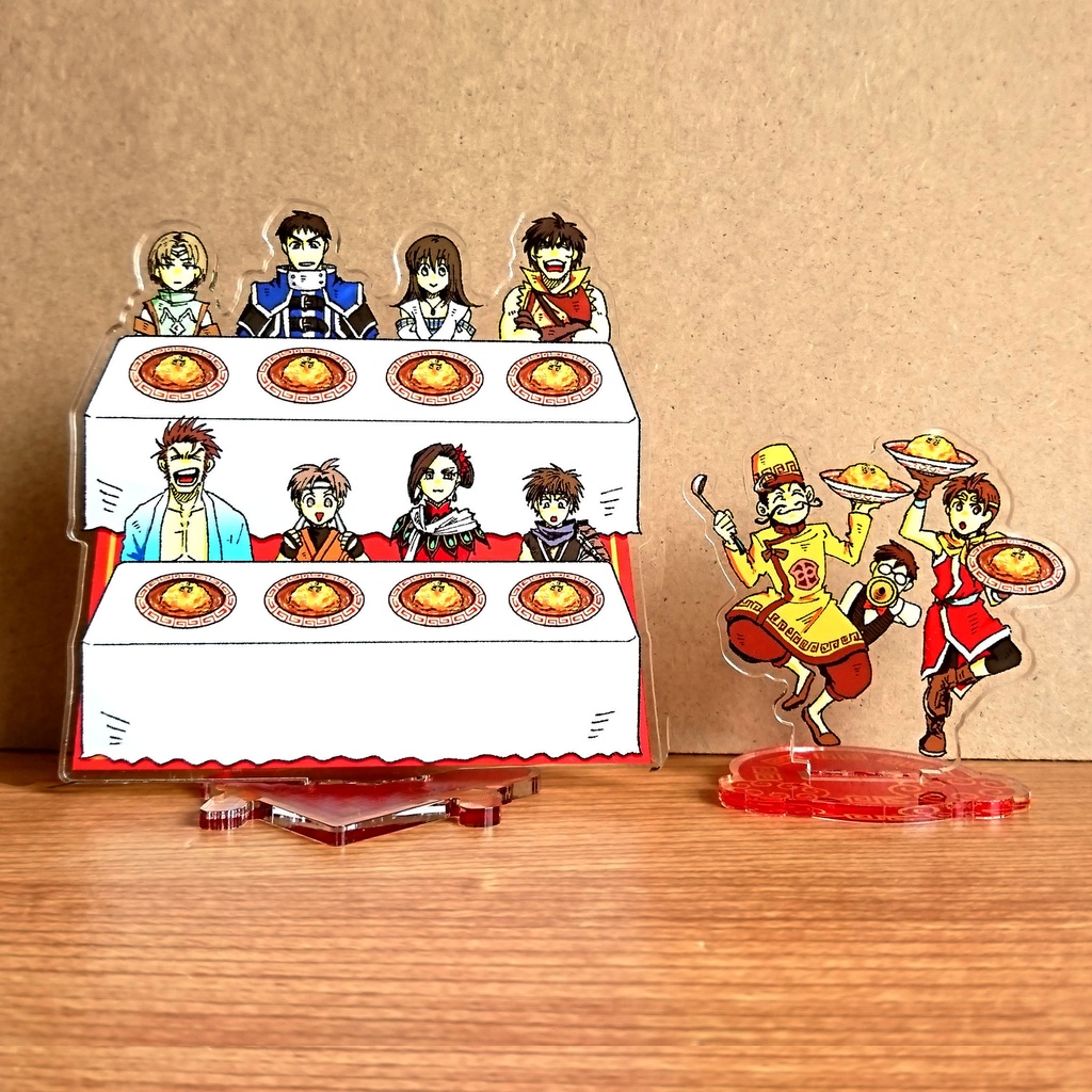 アクリルフィギュア 天津飯料理対決 幻水2 インタプリタ出張所 Booth