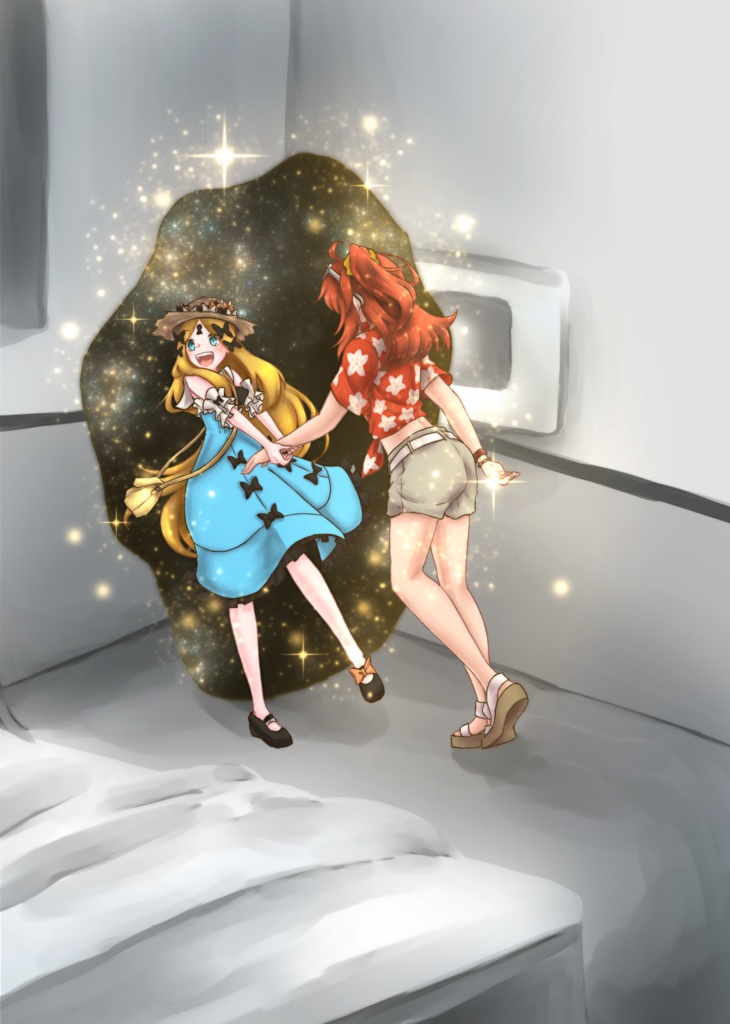 アビーとマスターの夏休み旅行日記 ─《前編》─