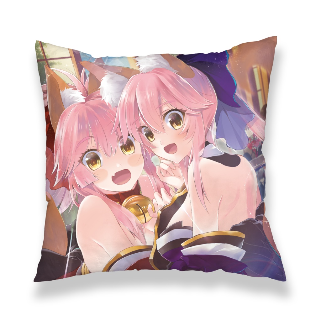 キャス狐クッションカバー