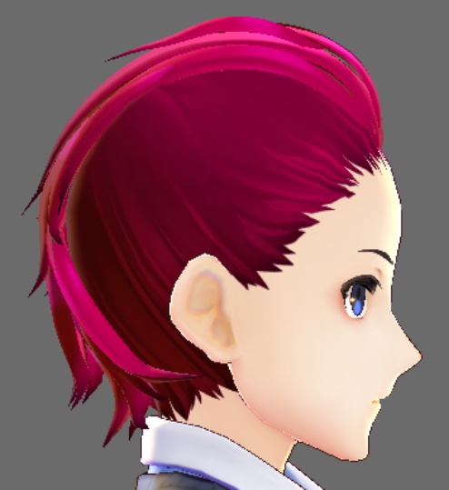 VRoid Sweptback Mohawk Hair Preset