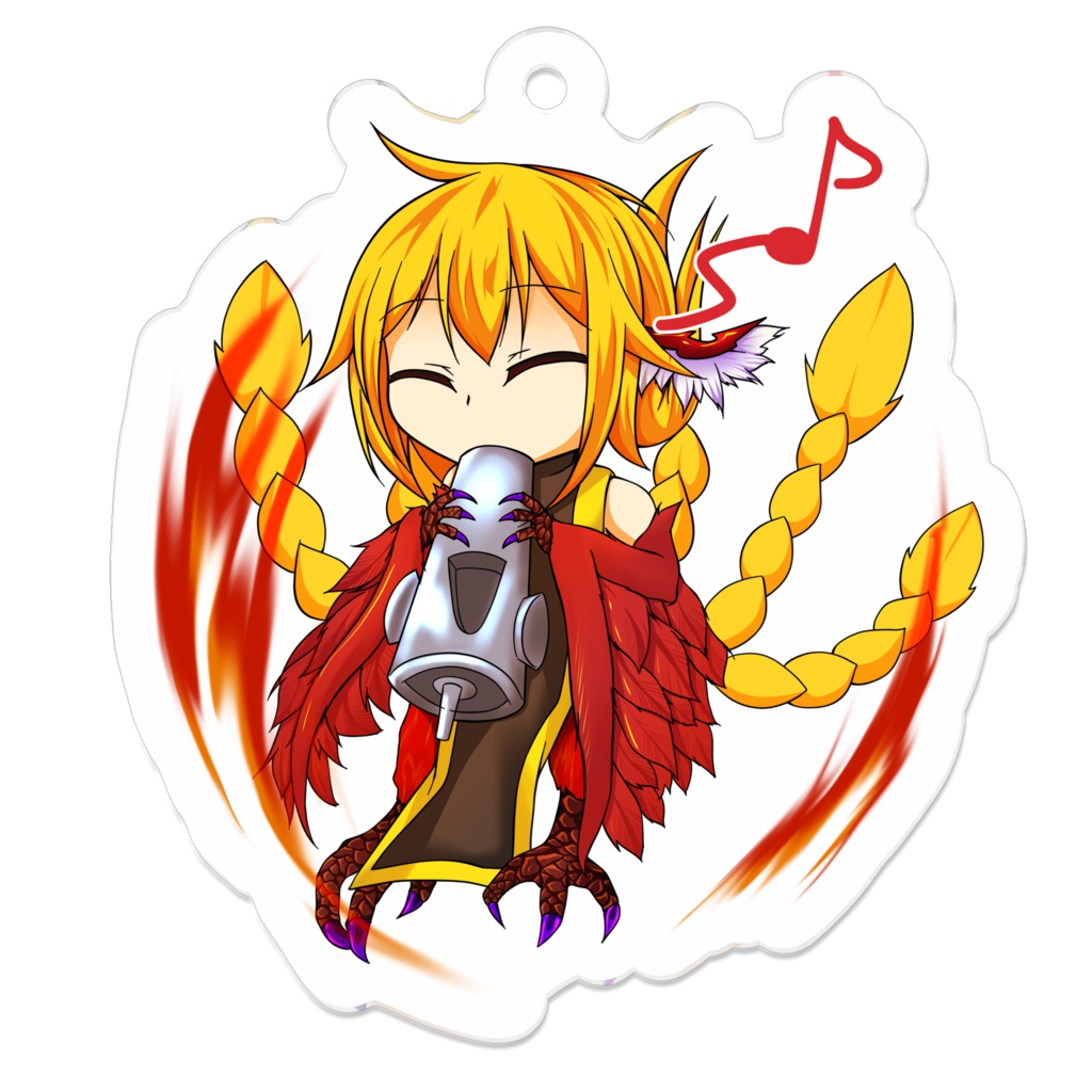 鳳凰さんのアクキー