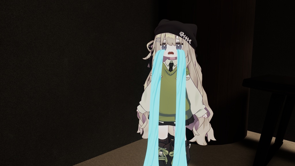 【MA対応】キプフェル専用 ギャン泣きぷふぇる 滝涙&自動表情アニメーション付き