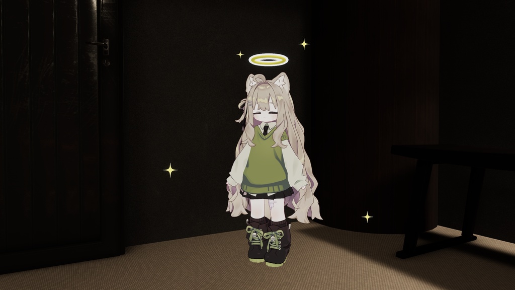 【無料】えんじぇるへいろ~ ふわふわ浮遊&きらきらパーティクル付き【MA対応】