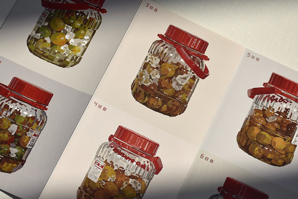 梅シロップの三つ折り Junkuma Booth