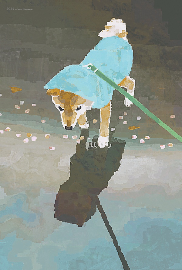「晴れてきた」ポストカード